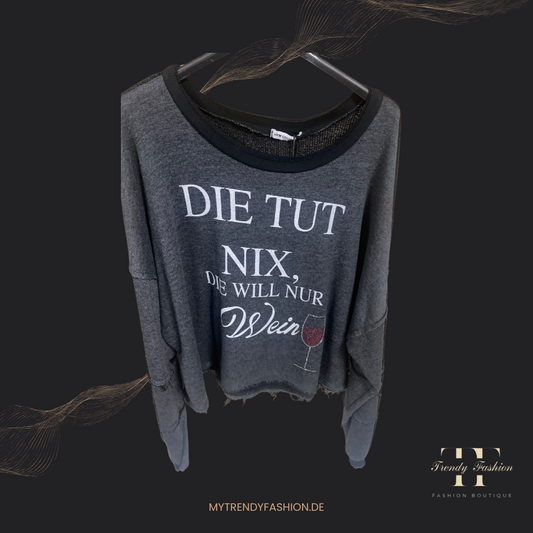 Sweat Pulli Vino - Trendy Fashion